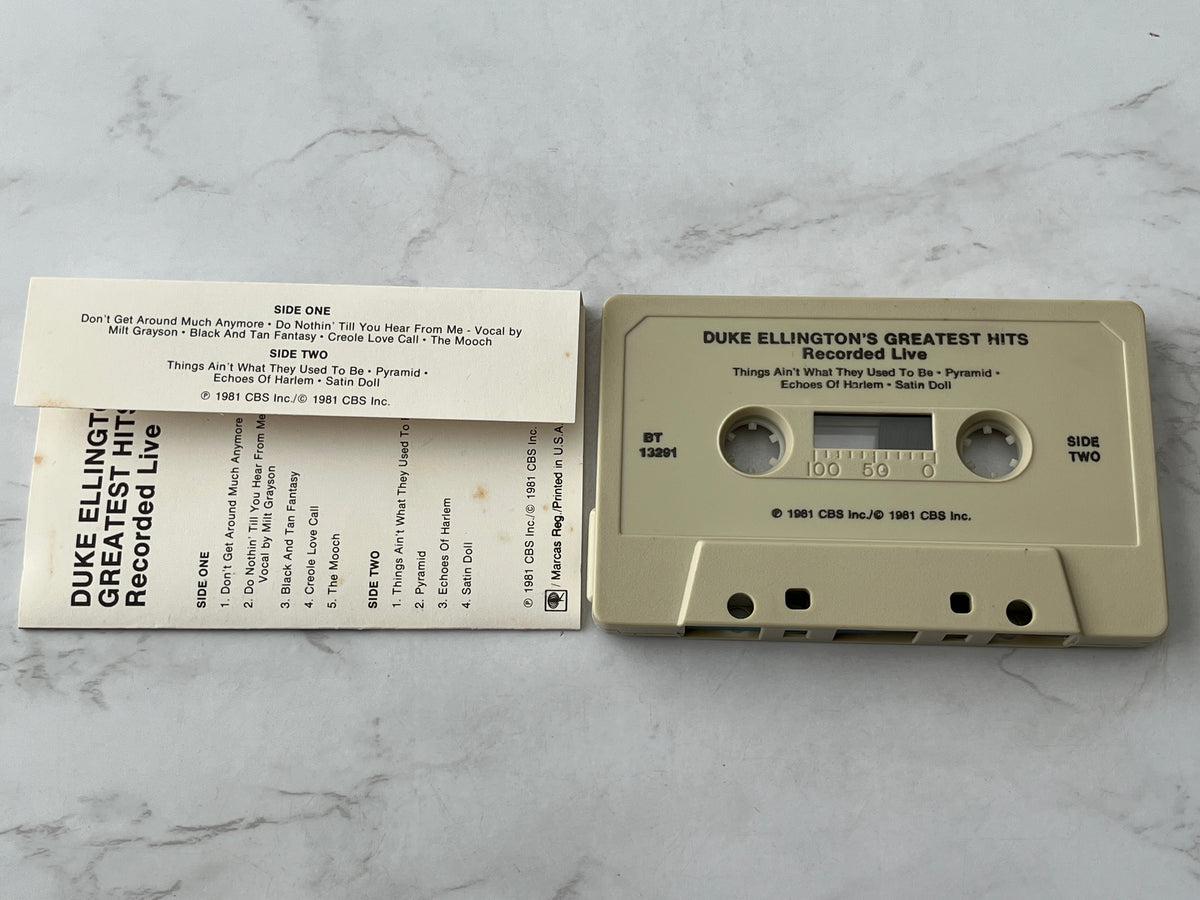 Duke Ellington – Duke Ellington's Greatest Hits (Recorded Live) (1981)