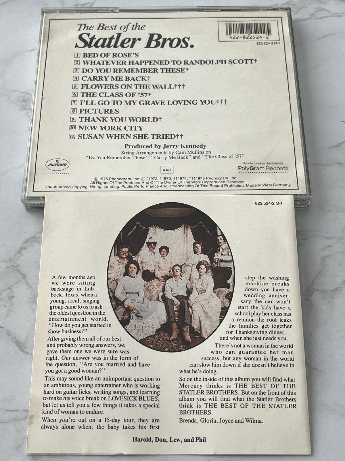 The Statler Brothers – The Best Of The Statler Bros. (1975) [W GERMANY TARGET ERA]