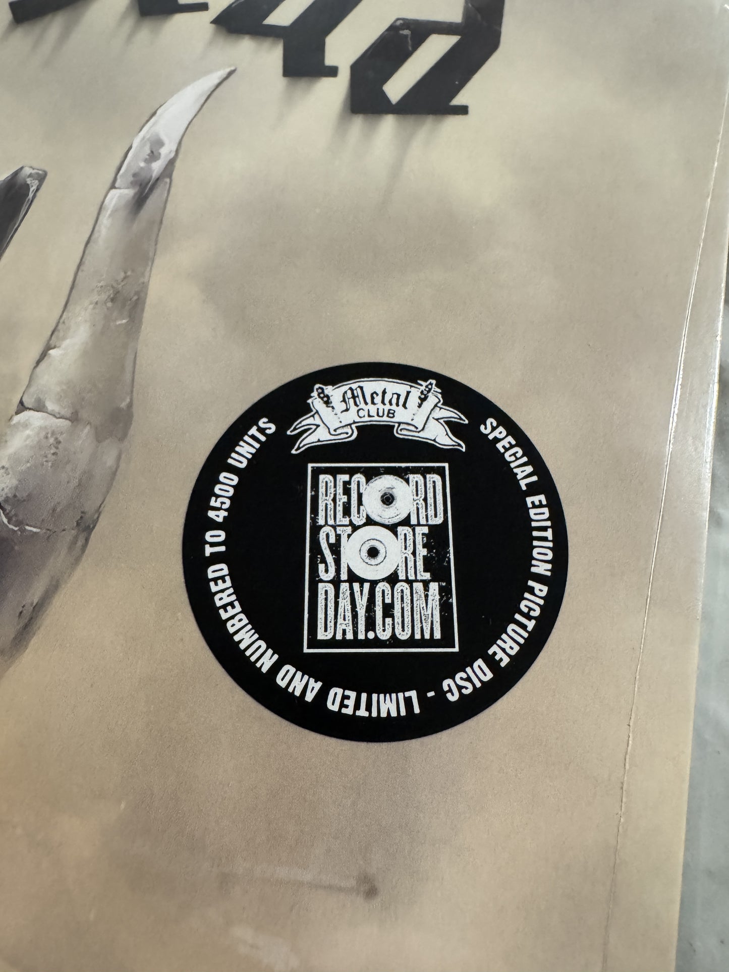 Motörhead Aftershock LP SEALED! RSD 2013 Picture Disc w/Hype sticker! Lemmy art