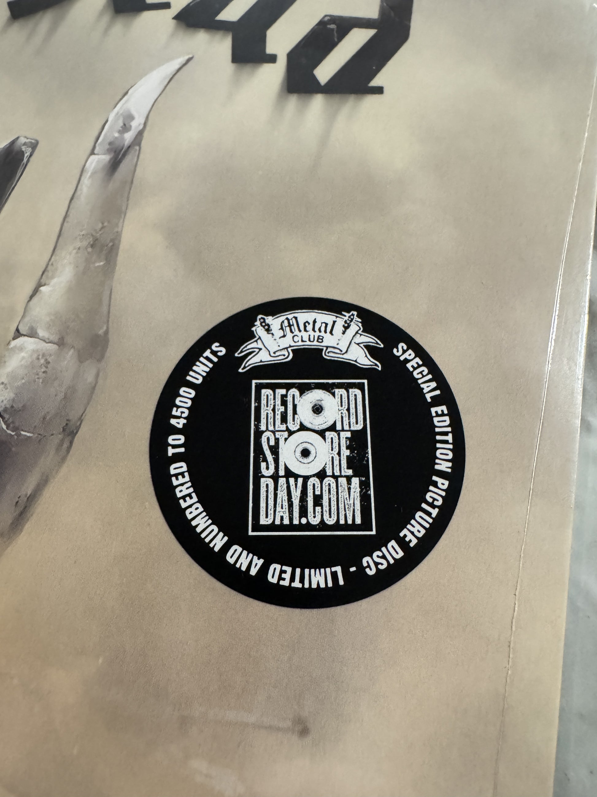 Motörhead Aftershock LP SEALED! RSD 2013 Picture Disc w/Hype sticker! Lemmy art