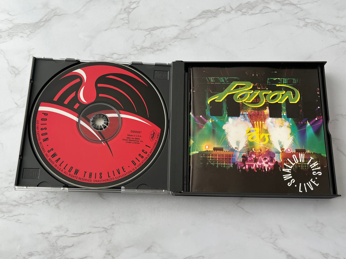 Poison – Swallow This Live (2-CD Set) (1991)