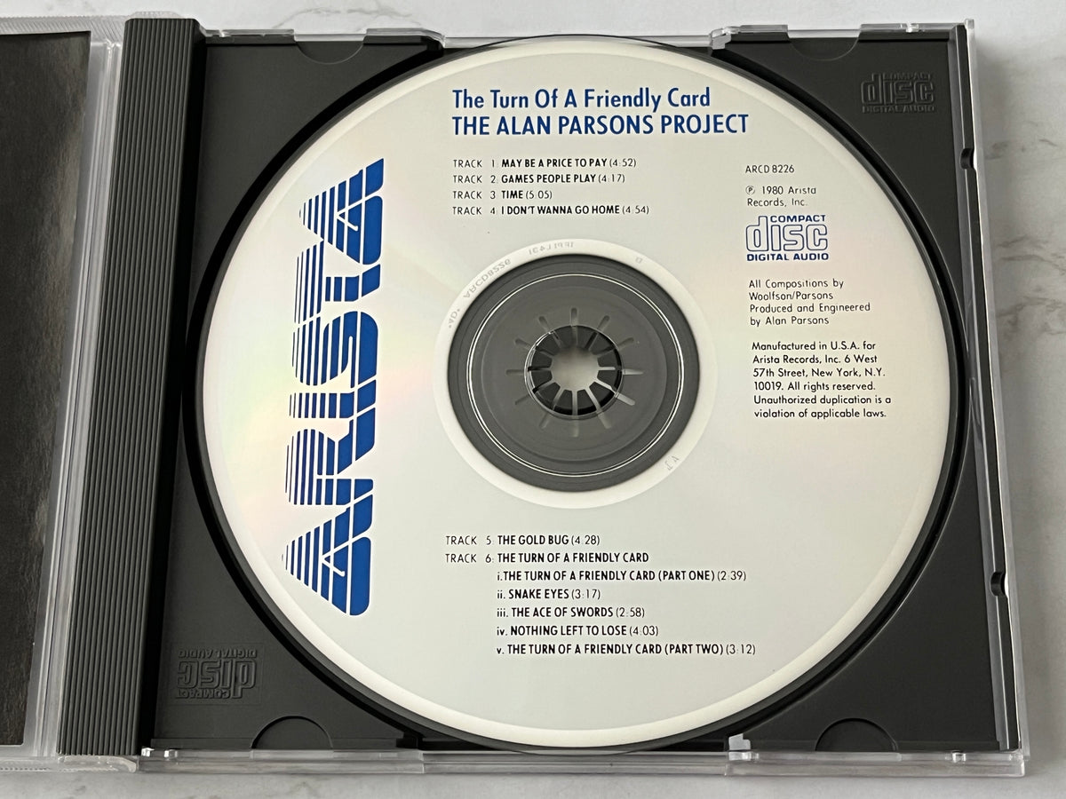 The Alan Parsons Project – The Turn Of A Friendly Card (1985)