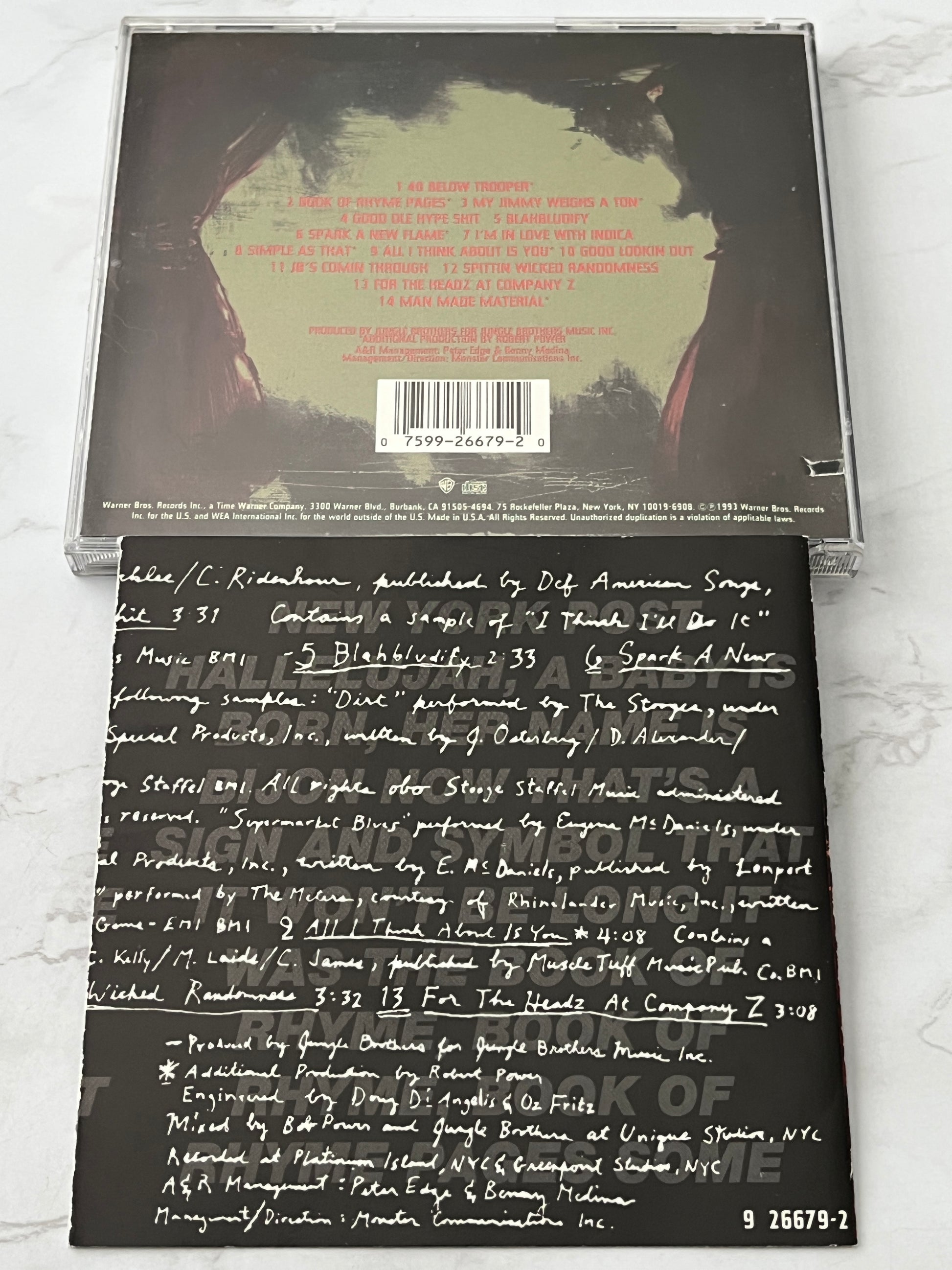 Jungle Brothers – J. Beez Wit The Remedy (1993)