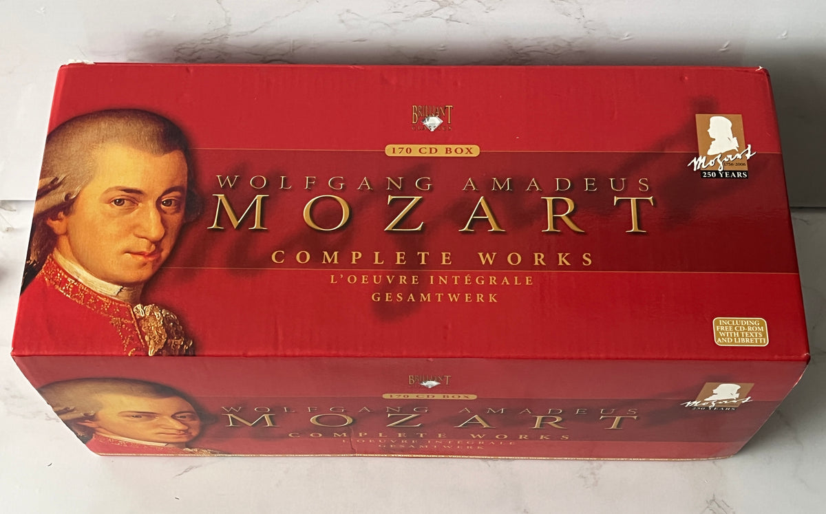 Wolfgang Amadeus Mozart – Complete Works (170-CD Box Set) (2006)