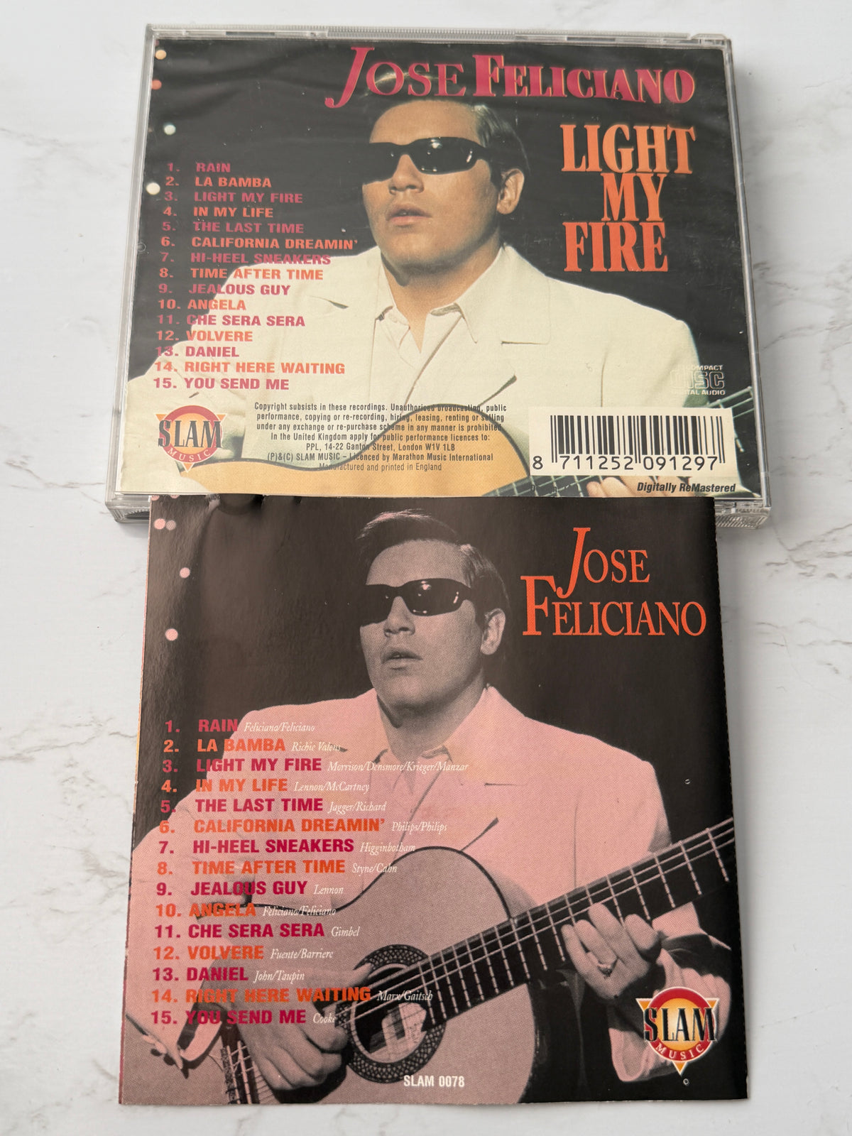 Jose Feliciano – Light My Fire (1996) [UK PRESS]