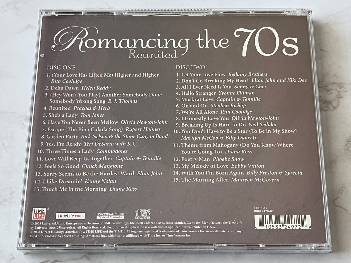Romancing The 70s: Reunited (2-CD Set) (2008)