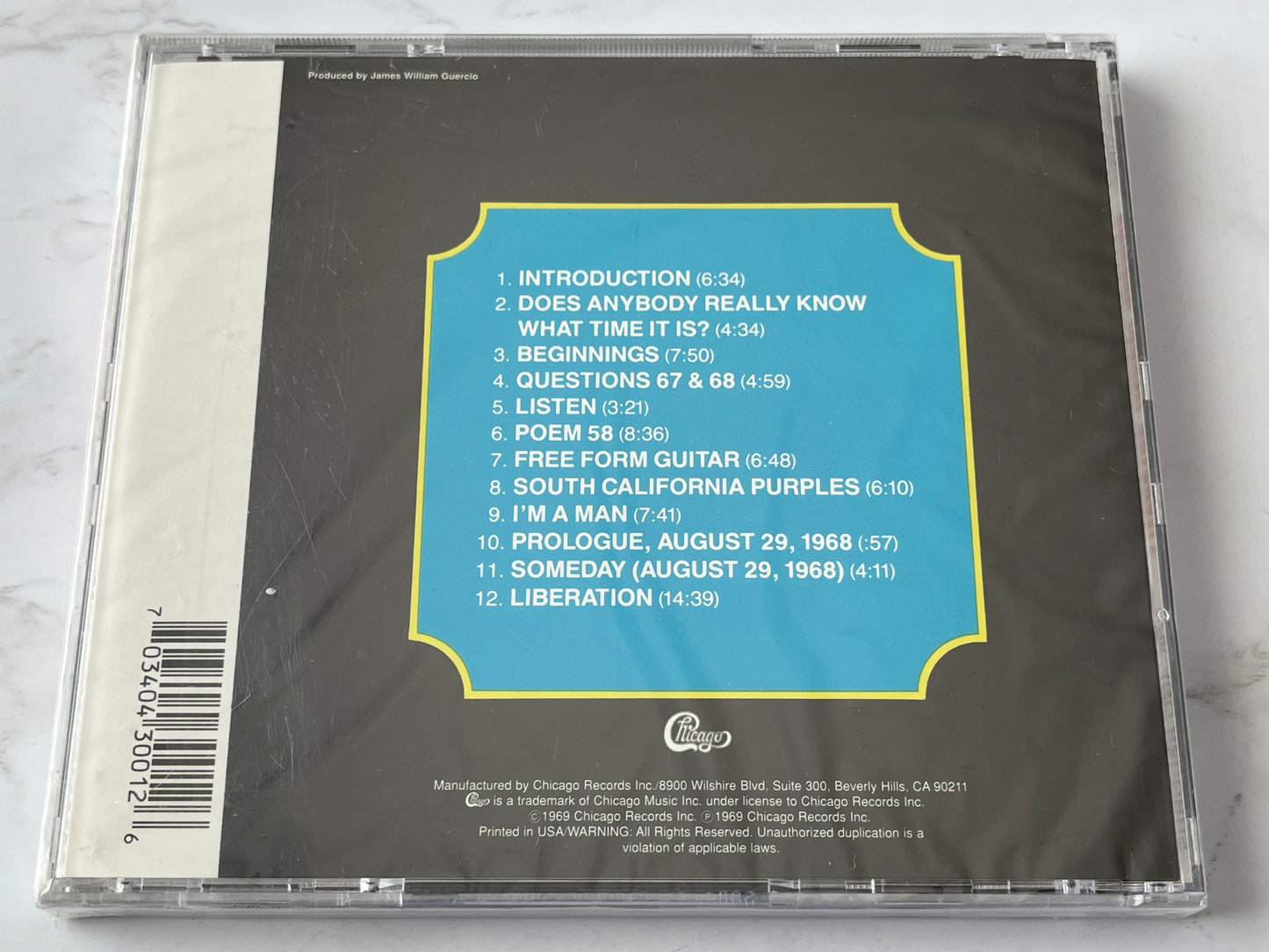Chicago – Transit Authority (1969)