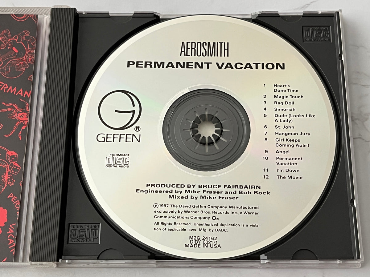 Aerosmith – Permanent Vacation (1987) [DADC PRESS]
