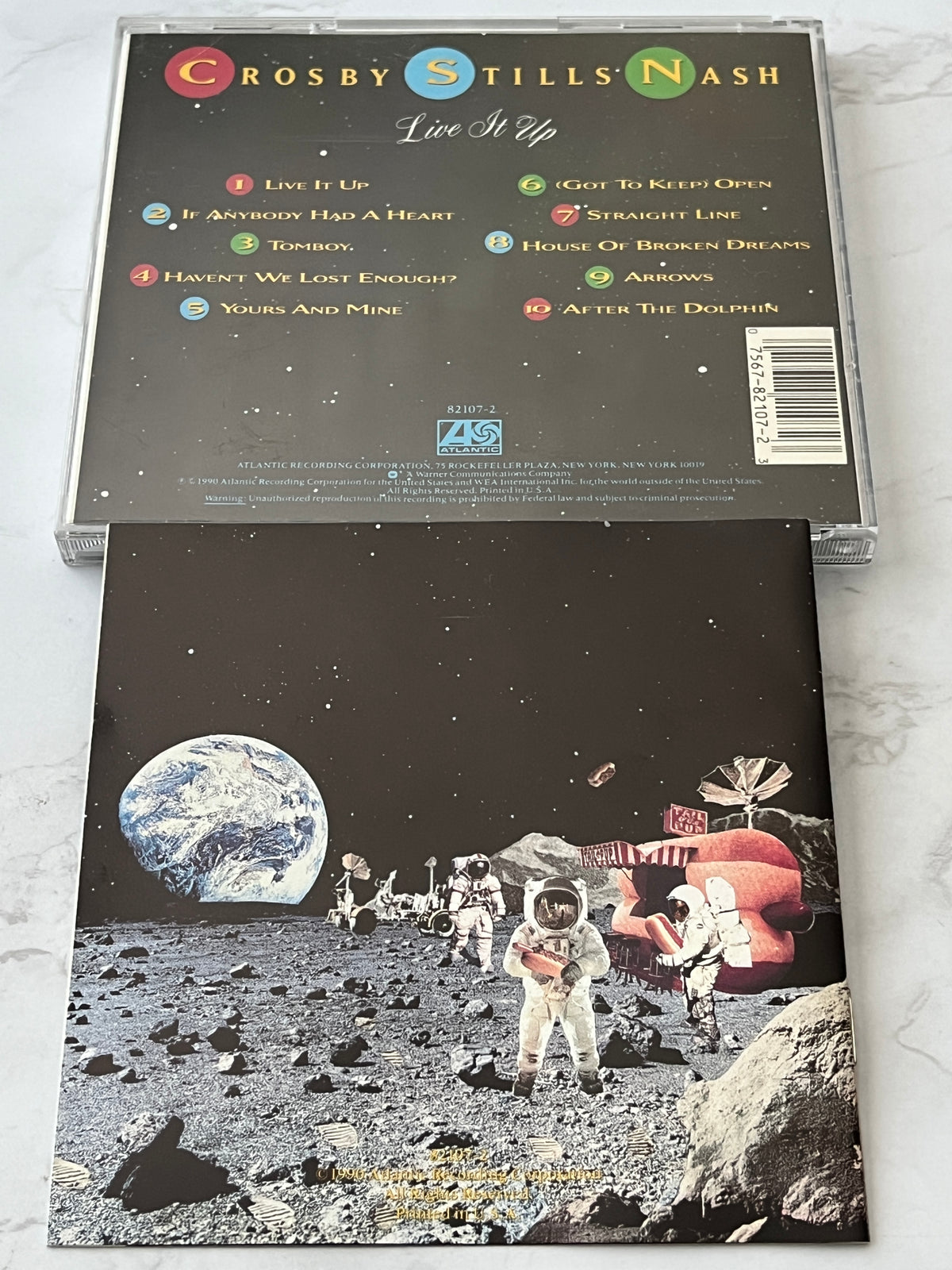 Crosby, Stills & Nash – Live It Up (1990)