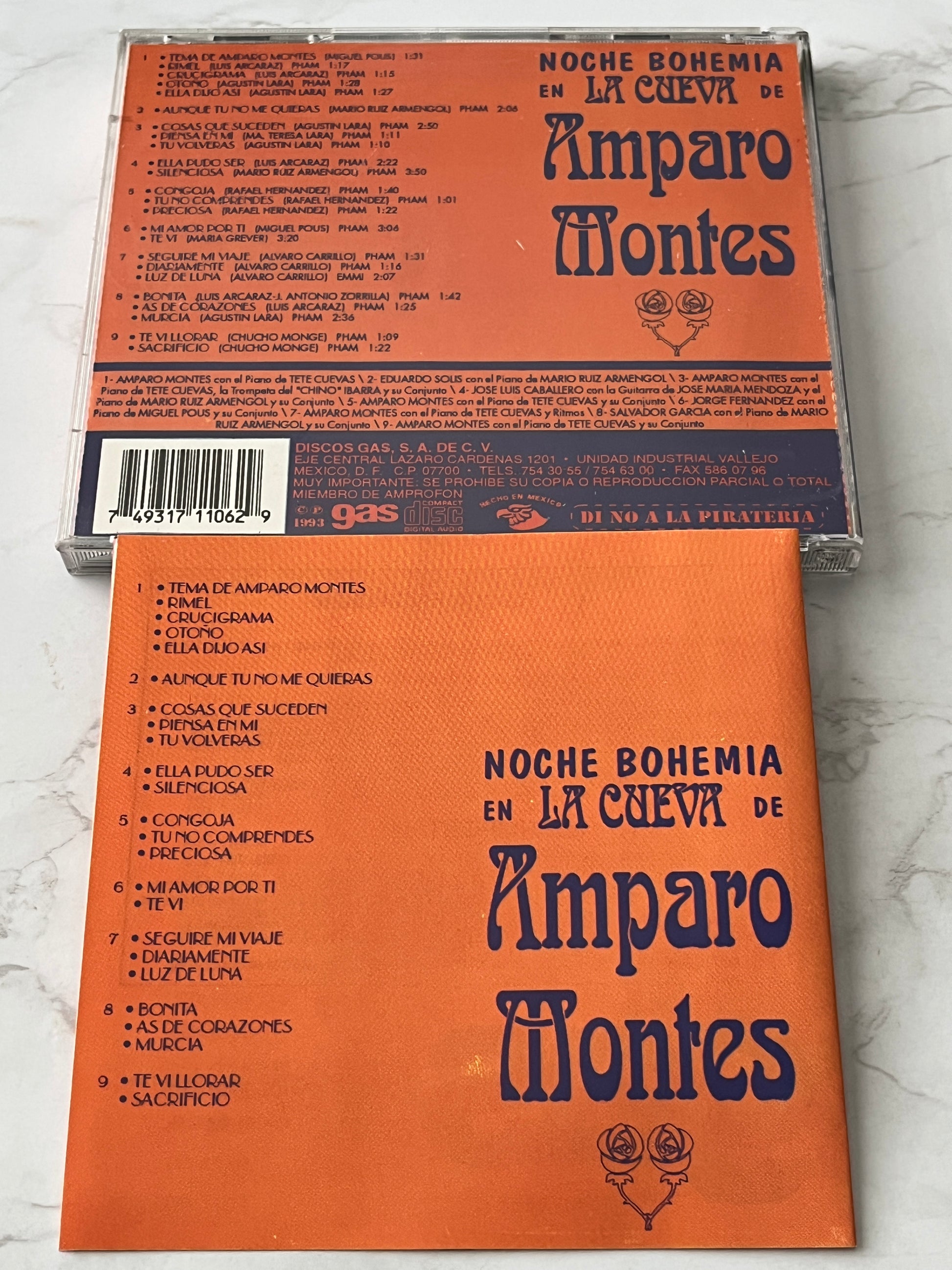 Amparo Montes – Noche Bohemia en La Cueva de Amparo Montes (1993)