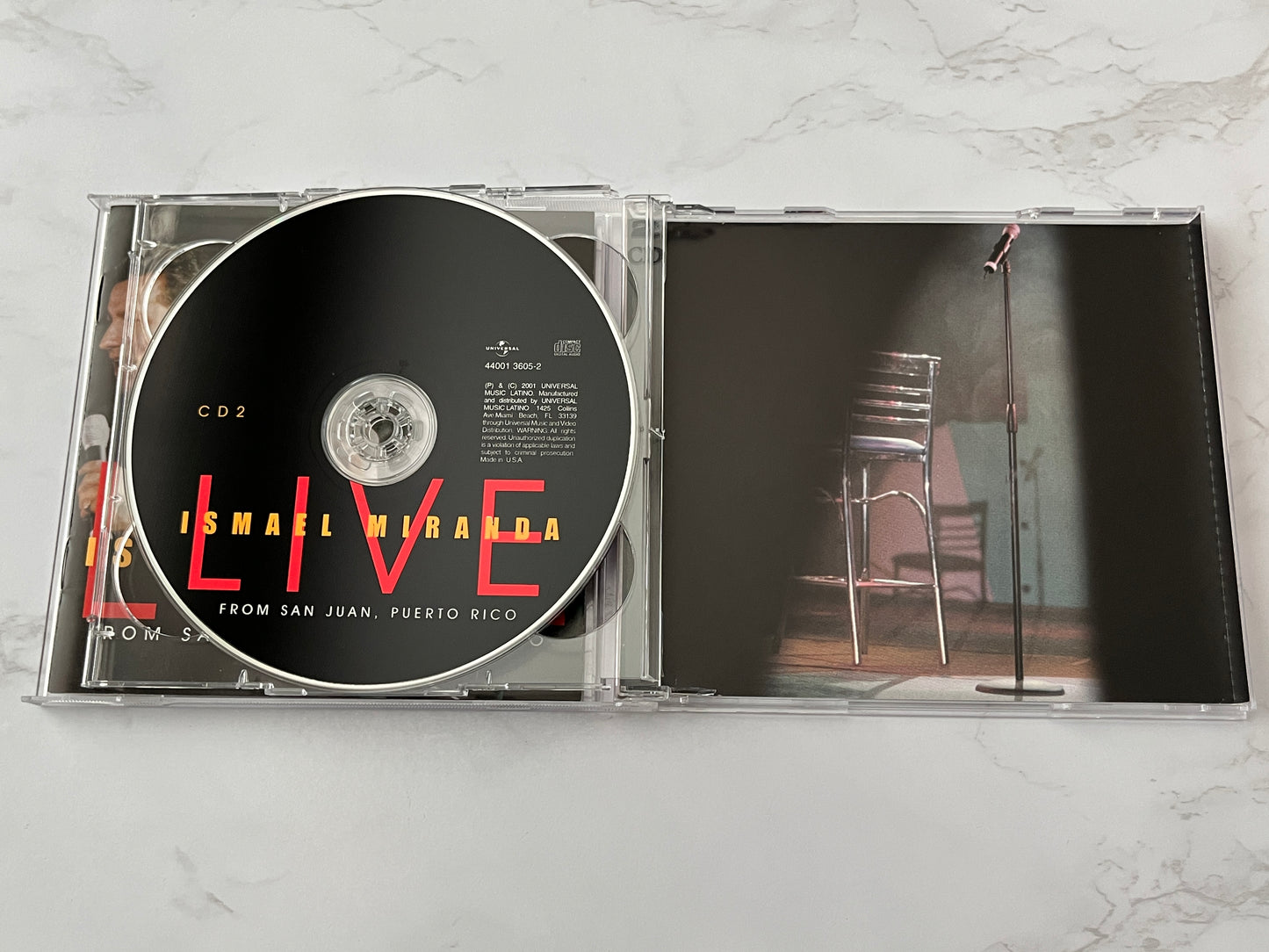 Ismael Miranda – Live From San Juan, Puerto Rico (2-CD Set) (2001)