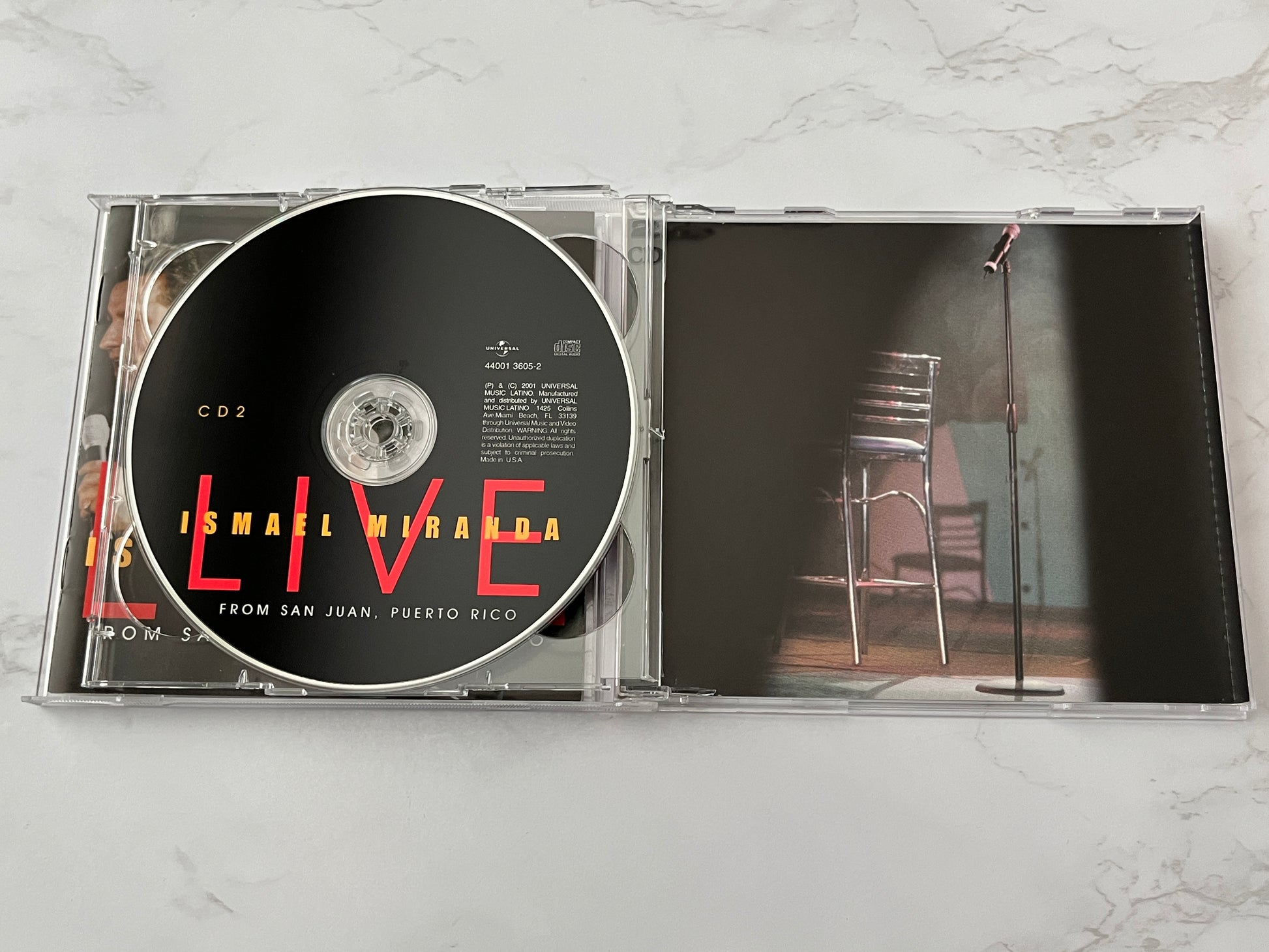 Ismael Miranda – Live From San Juan, Puerto Rico (2-CD Set) (2001)