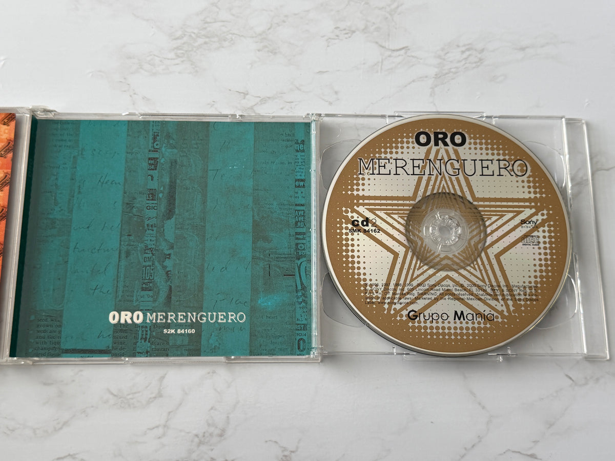 Grupo Mania – Oro Merenguero (2-CD Set) (2000)