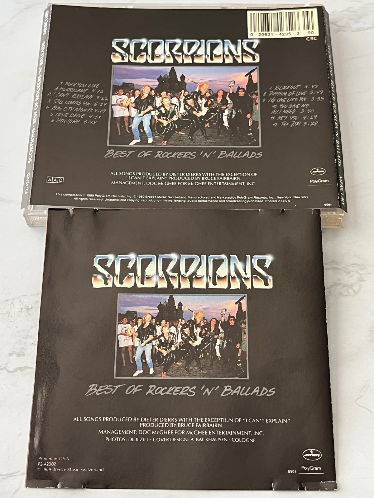 Scorpions – Best Of Rockers 'N' Ballads (1989)