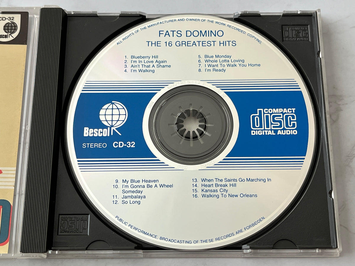 Fats Domino – The 16 Greatest Hits (1987)