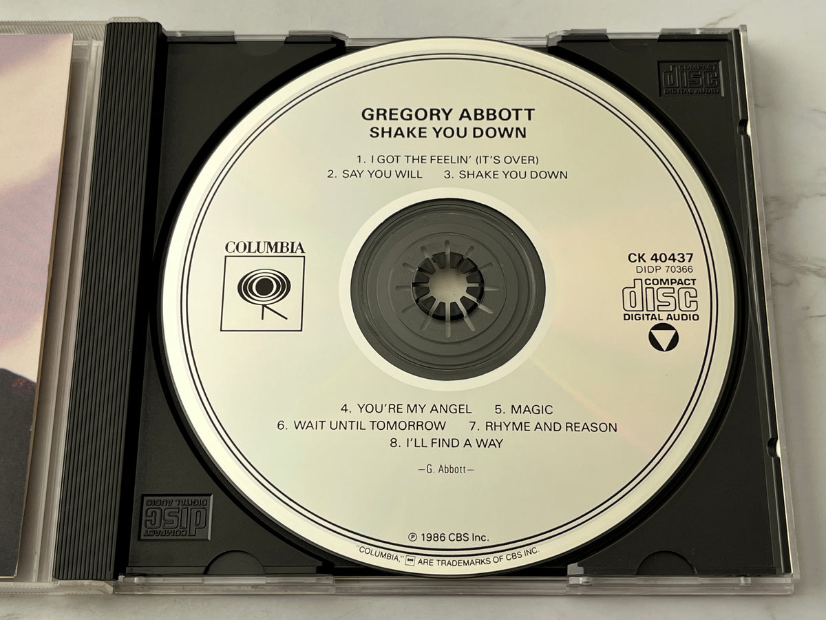 Gregory Abbott – Shake You Down (1986) [DADC PRESS]