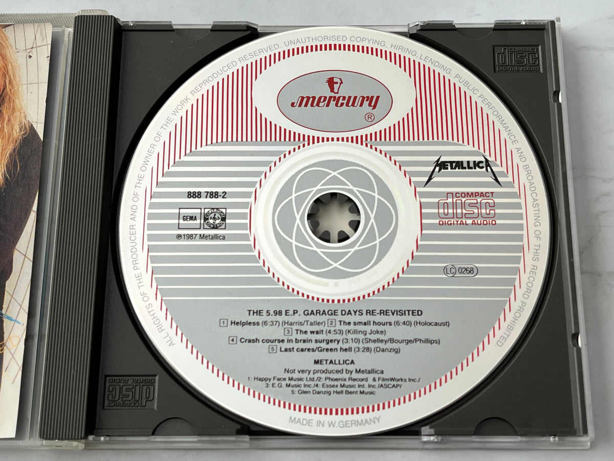 Metallica – The $5.98 E.P. - Garage Days Re-Revisited (1987) [W GERMANY TARGET ERA]