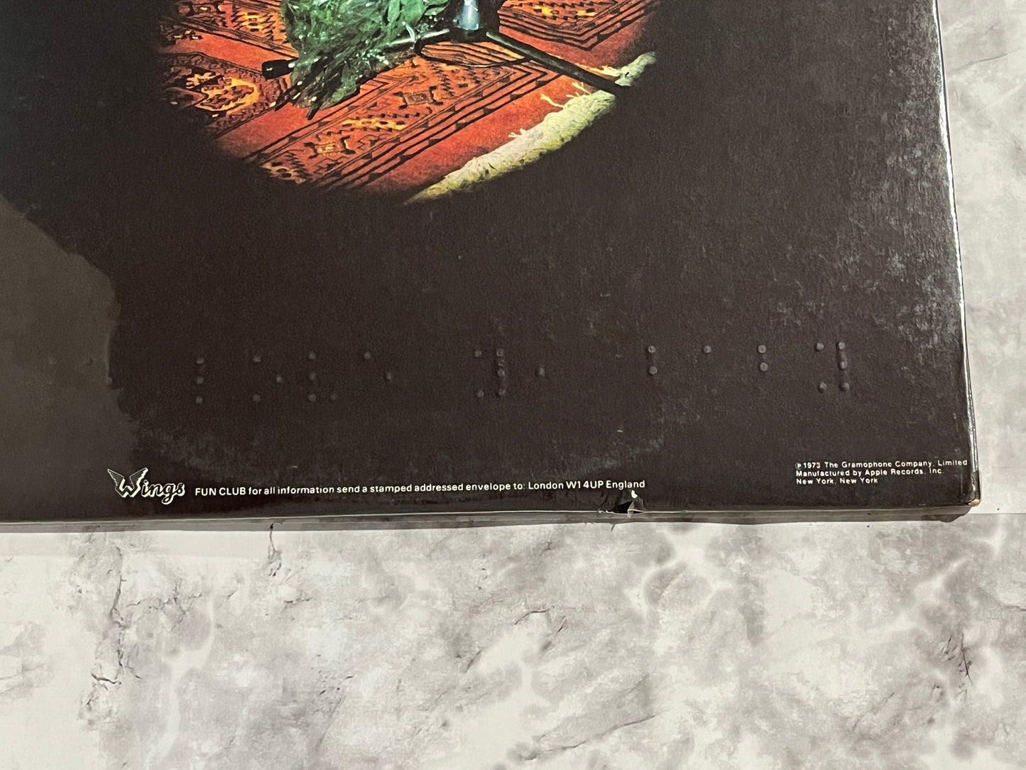 Paul McCartney & Wings Red Rose Speedway LP 1973 SEALED! Apple SMAL-3409 RARE!