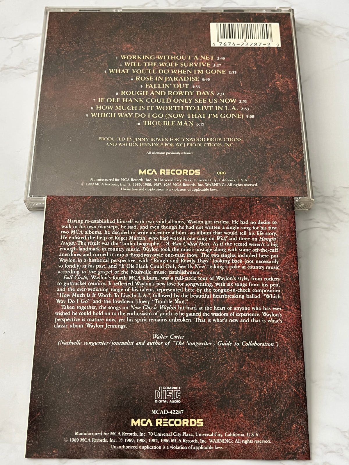 Waylon Jennings – New Classic Waylon (1989) [DADC PRESS]