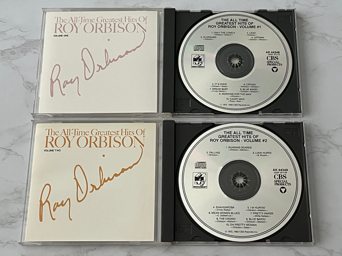 Roy Orbison – The All-Time Greatest Hits Of Roy Orbison Volume One & Volume Two (2-CD Set) [DADC PRESS]