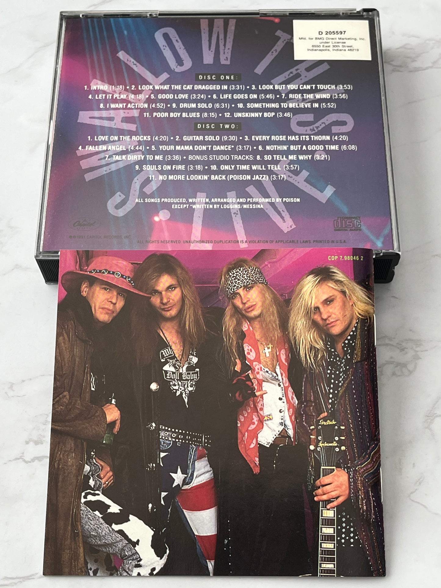 Poison – Swallow This Live (2-CD Set) (1991)