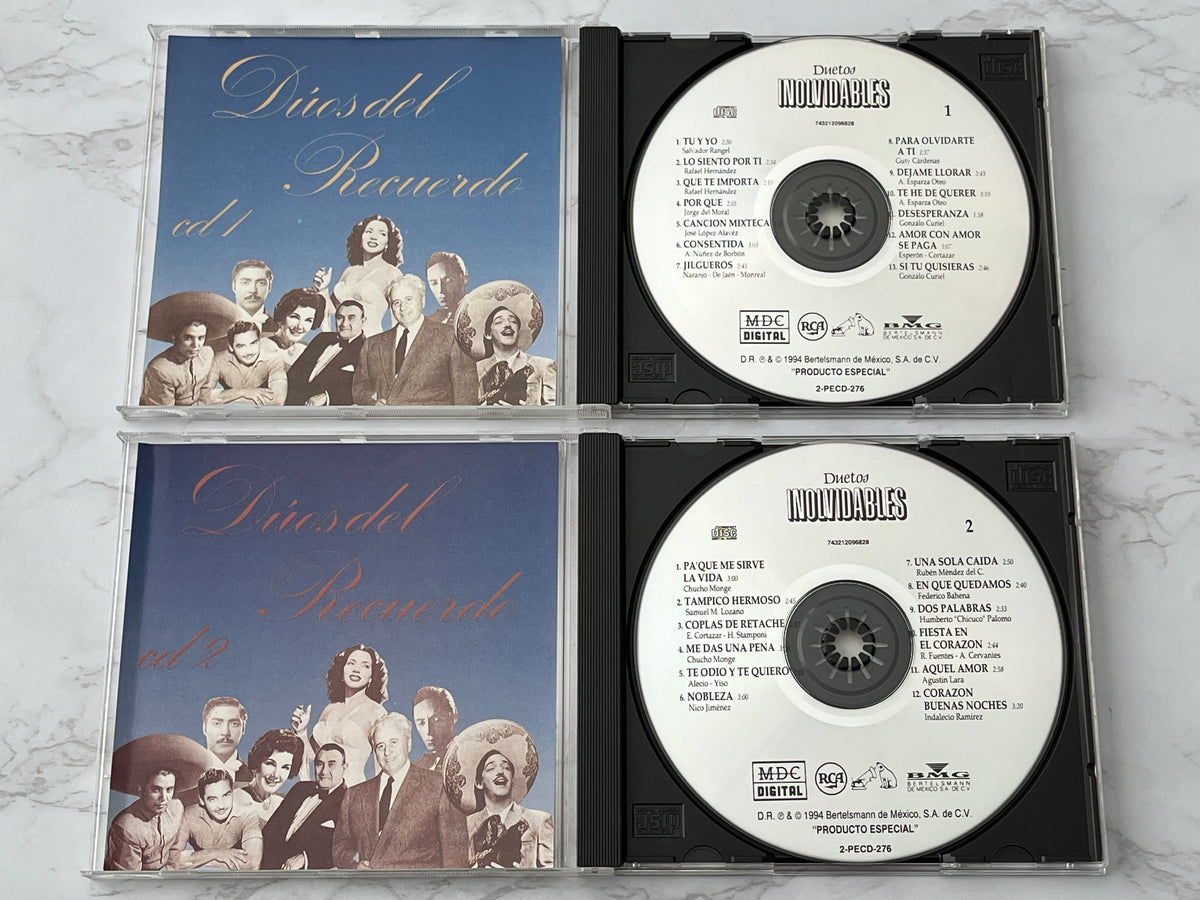 Dúos del Recuerdo Vol. 1 & 2 (2-CD Set) (1994)