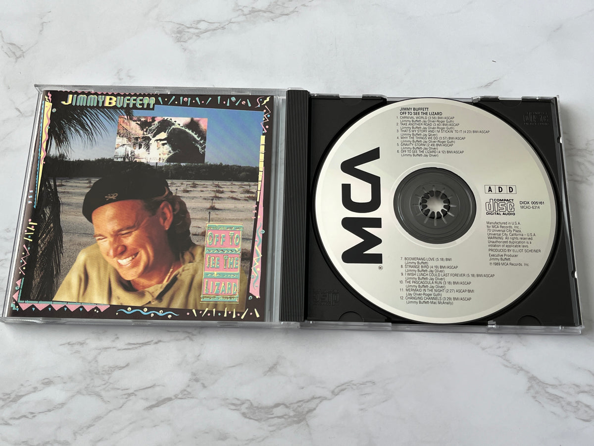 Jimmy Buffett – Off To See The Lizard (1989) [DADC PRESS]