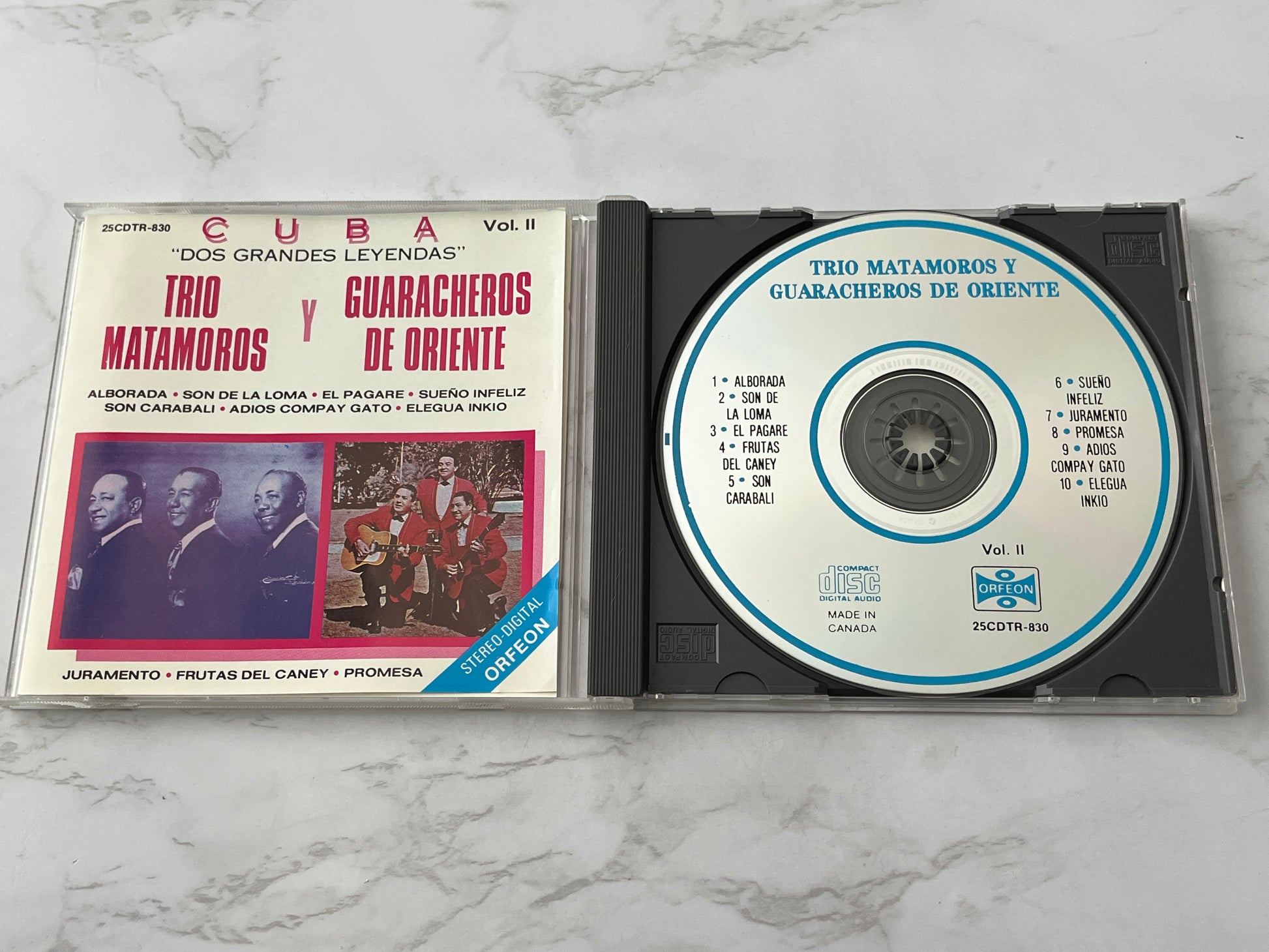 Trio Matamoros Y Guaracheros De Oriente – Cuba: Dos Grandes Leyendas Vol. II [CANADA PRESS]
