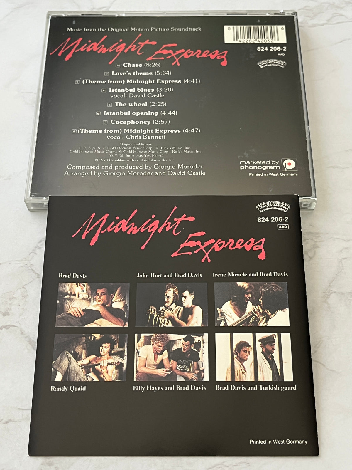 Giorgio Moroder – Midnight Express (Music From The Original Motion Picture Soundtrack) (1978) [W GERMANY TARGET ERA]