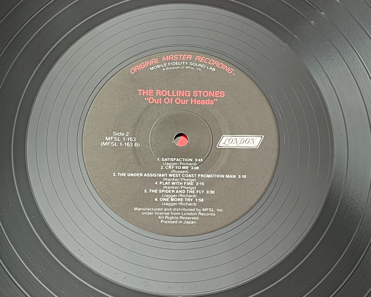 Rolling Stones Out Of Our Heads LP 1984 Mobile Fidelity MFSL 1-163 MADE IN JAPAN