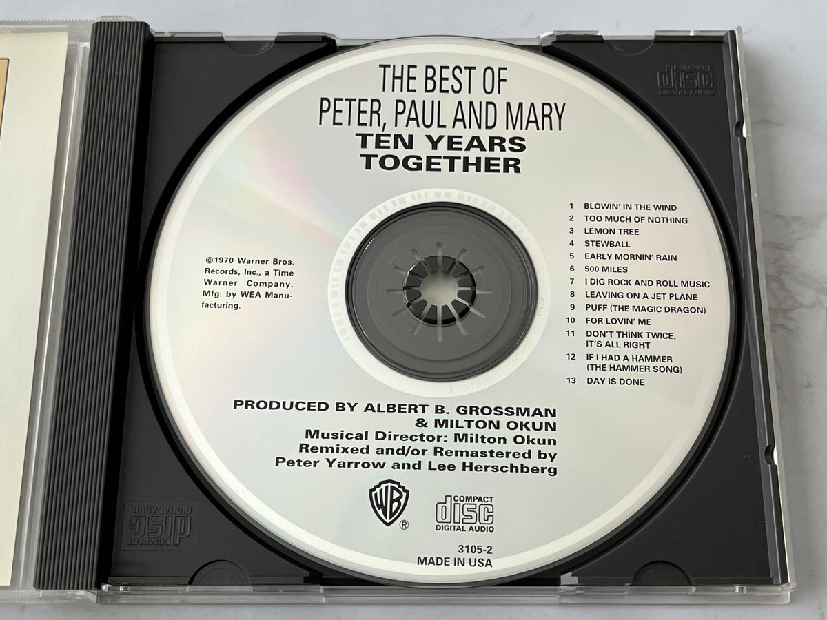 Peter, Paul And Mary – Ten Years Together: The Best Of (1970)