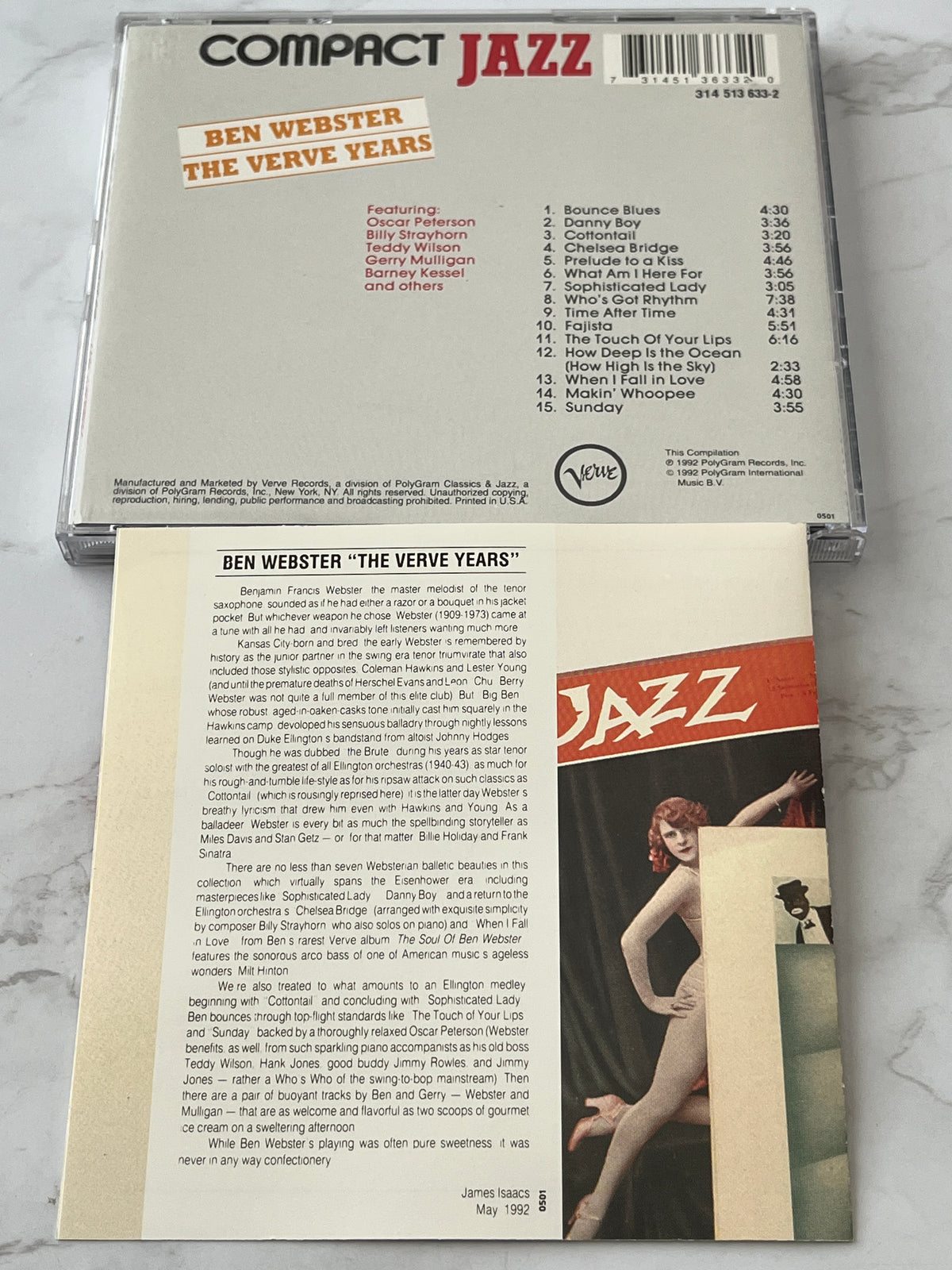Ben Webster – The Verve Years (1992)