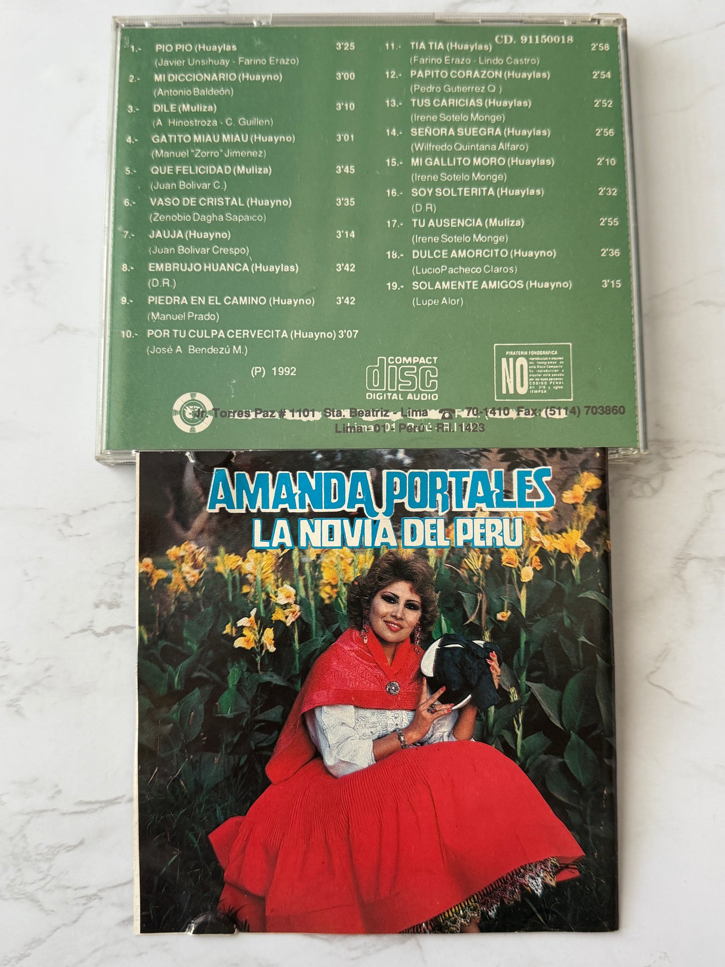 Amanda Portales – La Novia Del Perú (1992)