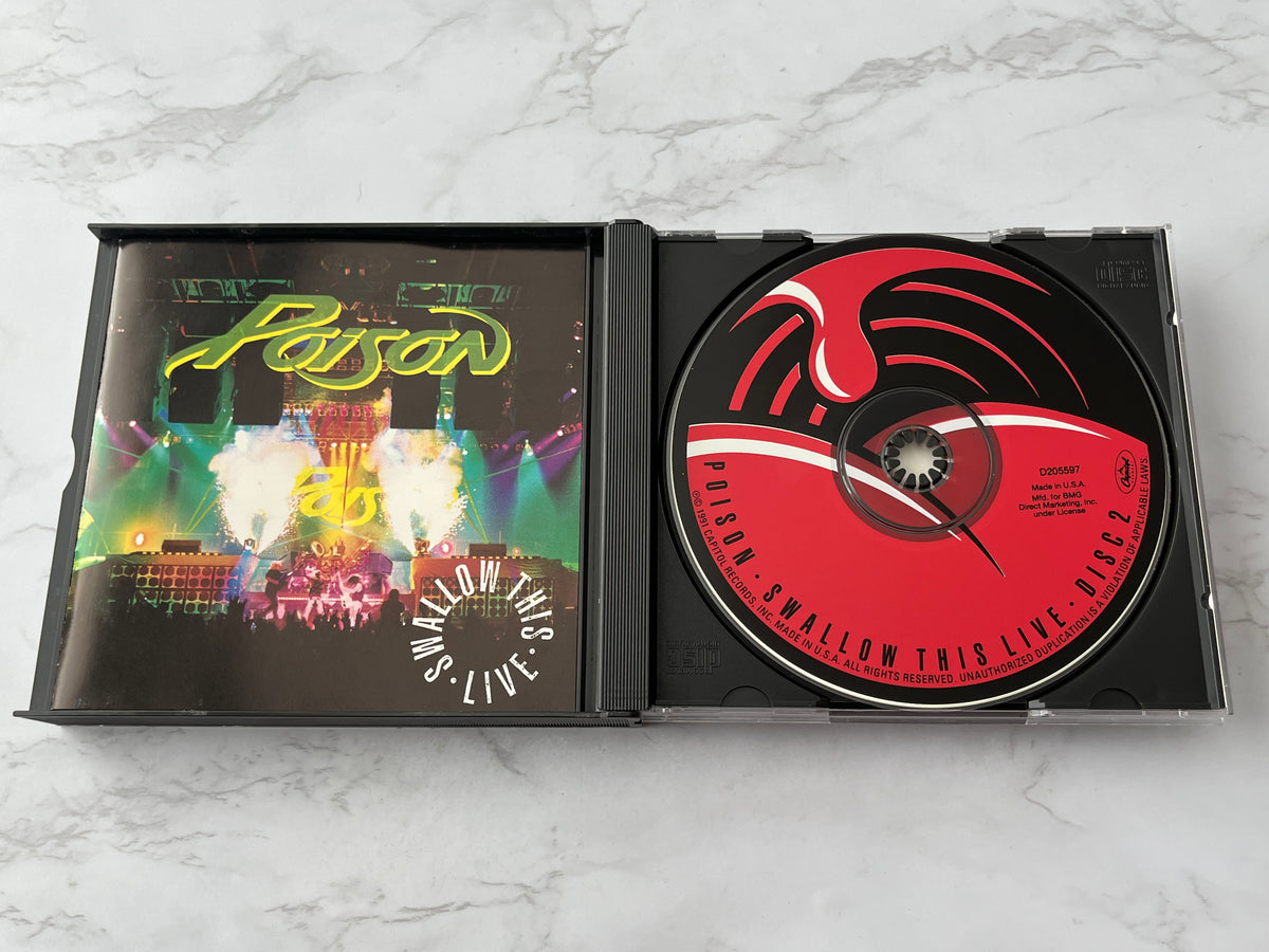 Poison – Swallow This Live (2-CD Set) (1991)