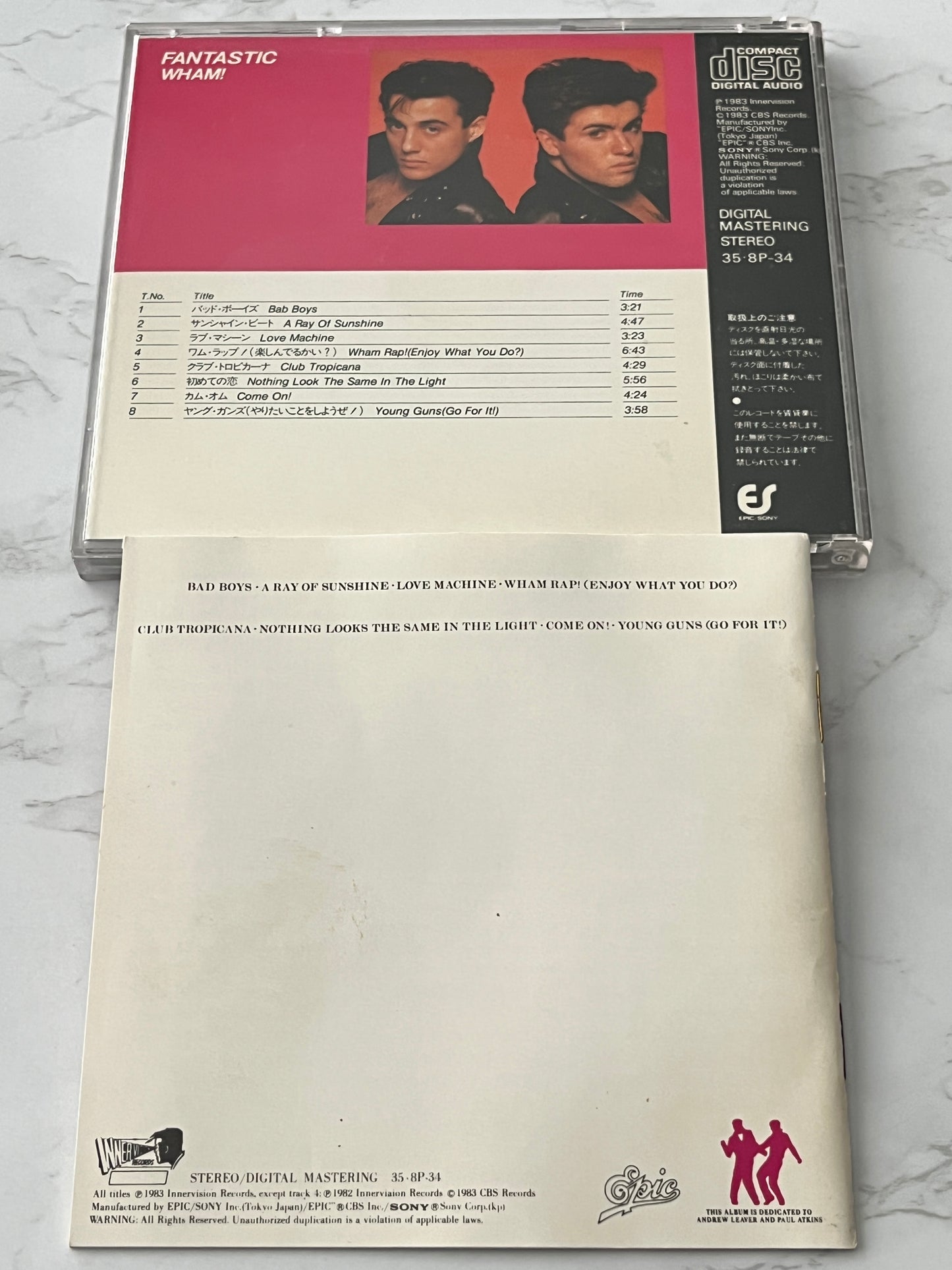 Wham! – Fantastic (1983) [JAPAN TARGET ERA]