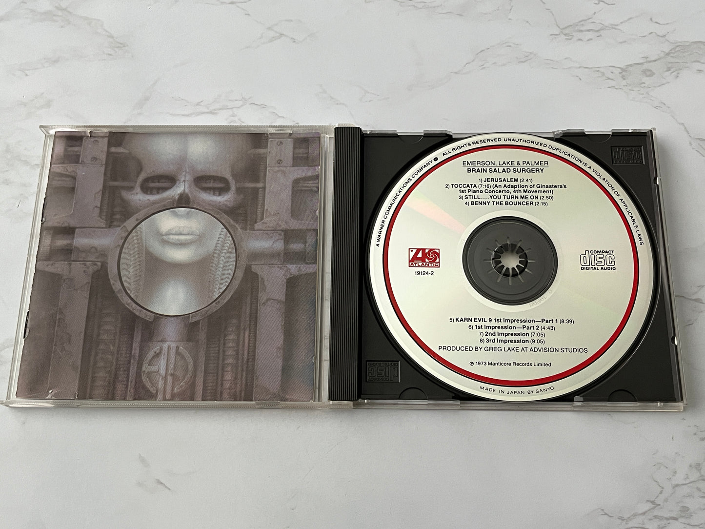 Emerson Lake & Palmer – Brain Salad Surgery (1973) [JAPAN TARGET ERA]