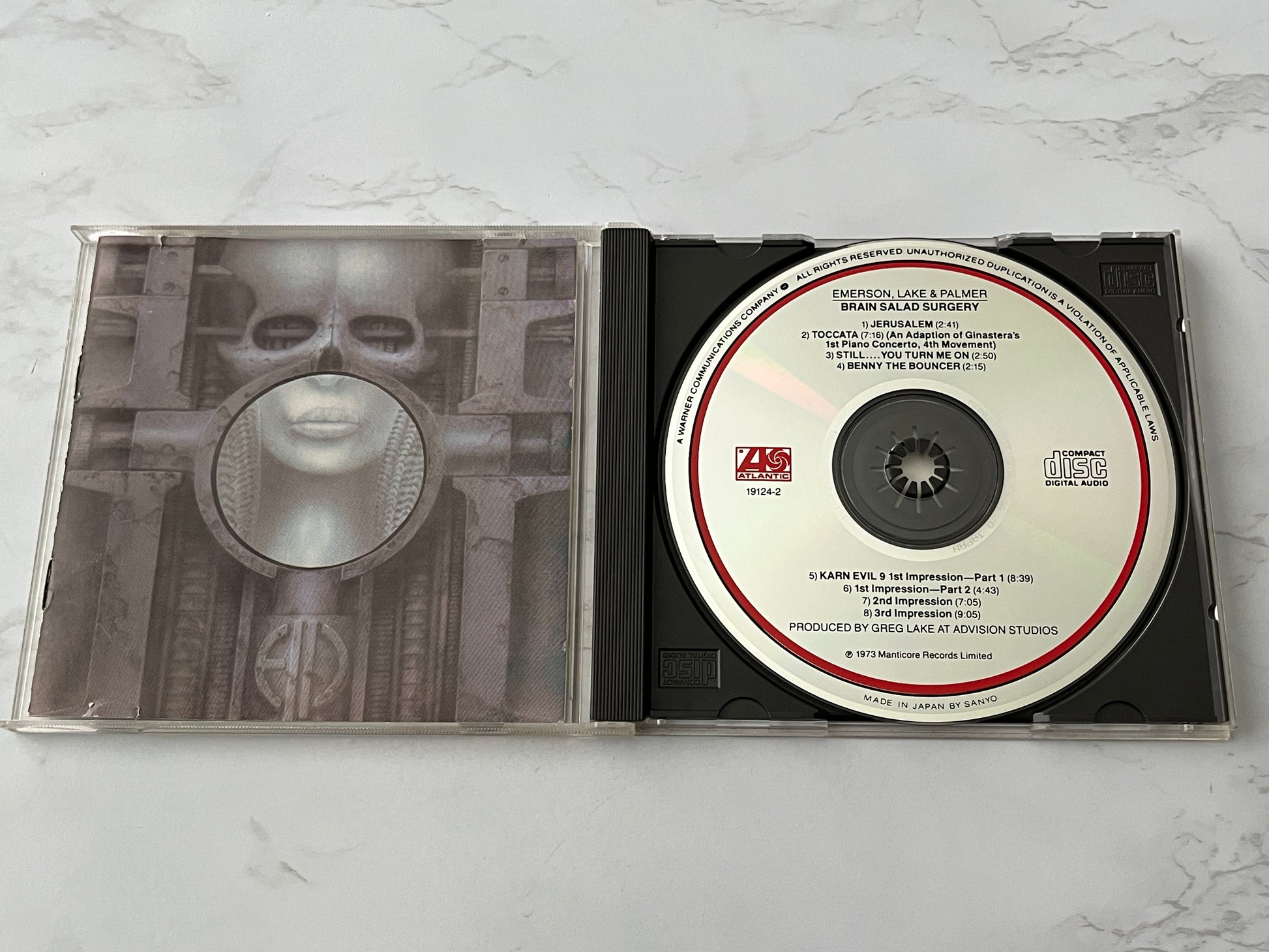 Emerson Lake & Palmer – Brain Salad Surgery (1973) [JAPAN TARGET ERA]
