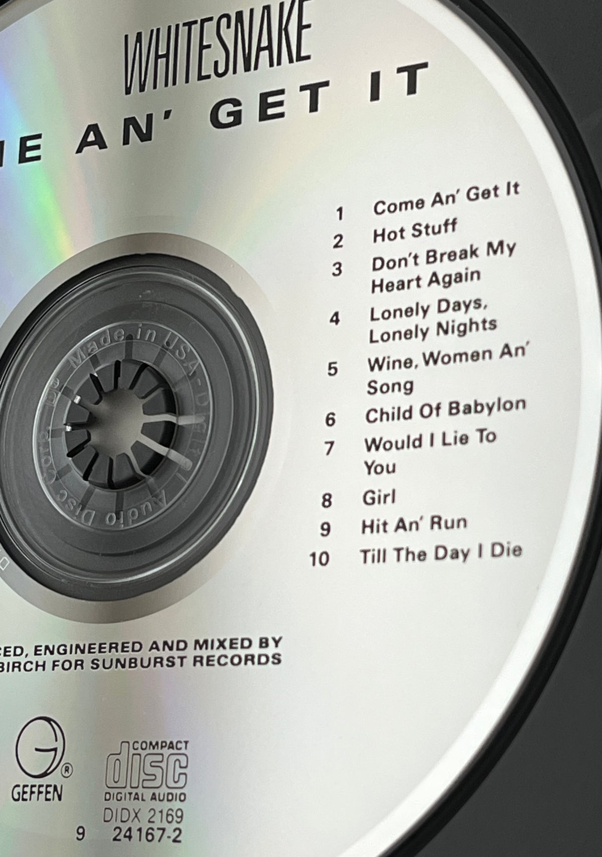 Whitesnake – Come An' Get It [DADC PRESS]