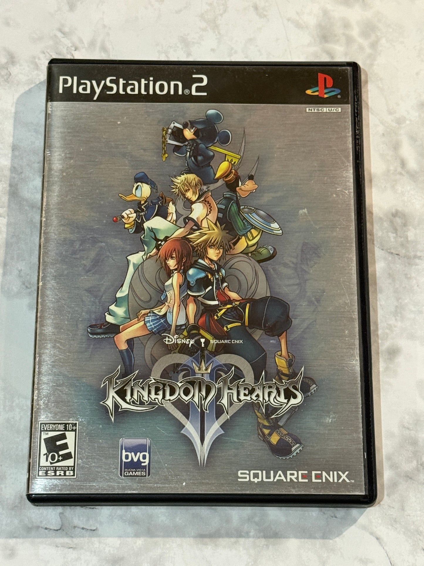 Kingdom Hearts II PS2 Black Label CIB Complete w/Manual Square Enix Disney