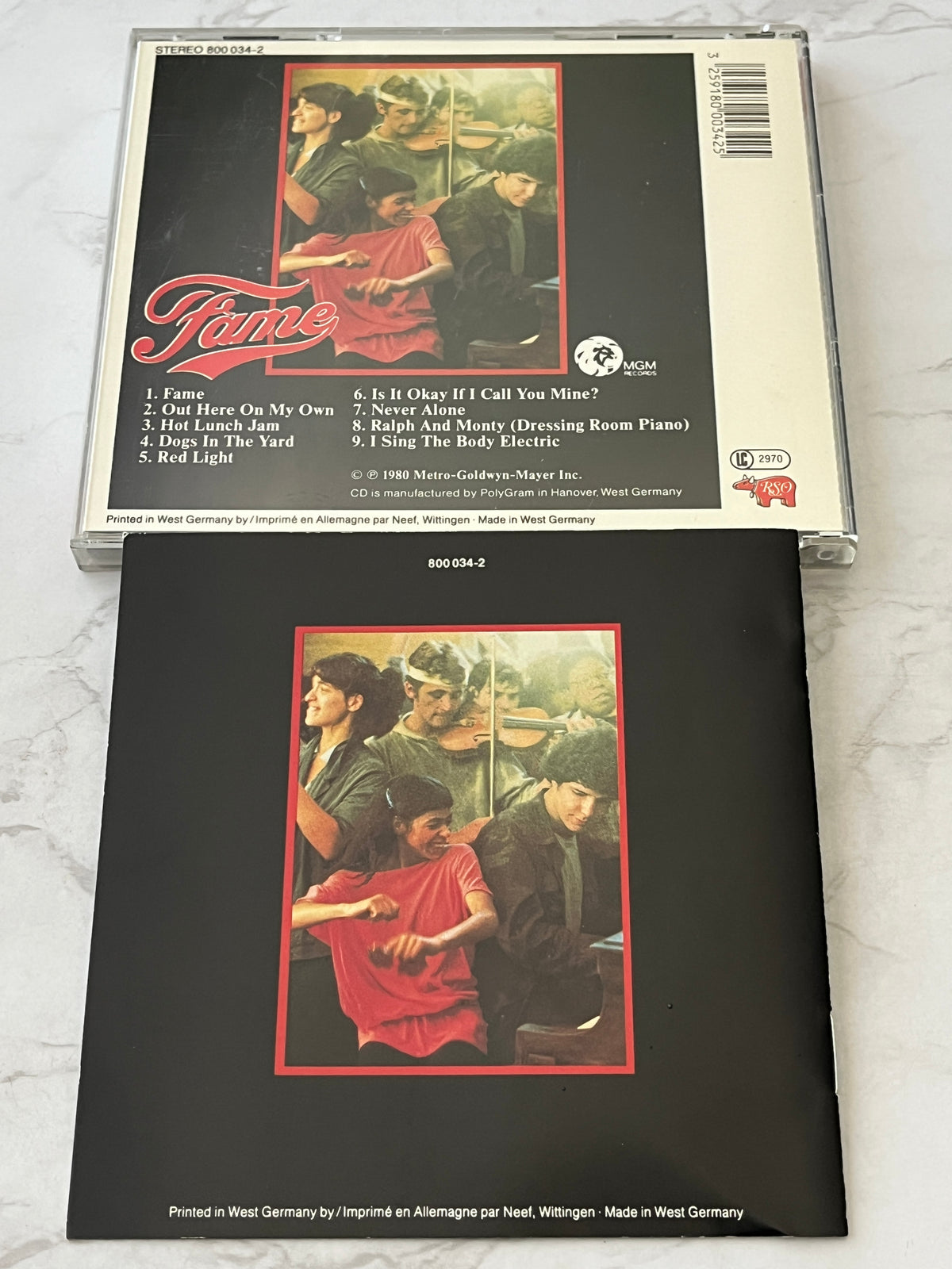 Fame (The Original Soundtrack From The Motion Picture) (1980) [W GERMANY TARGET ERA]