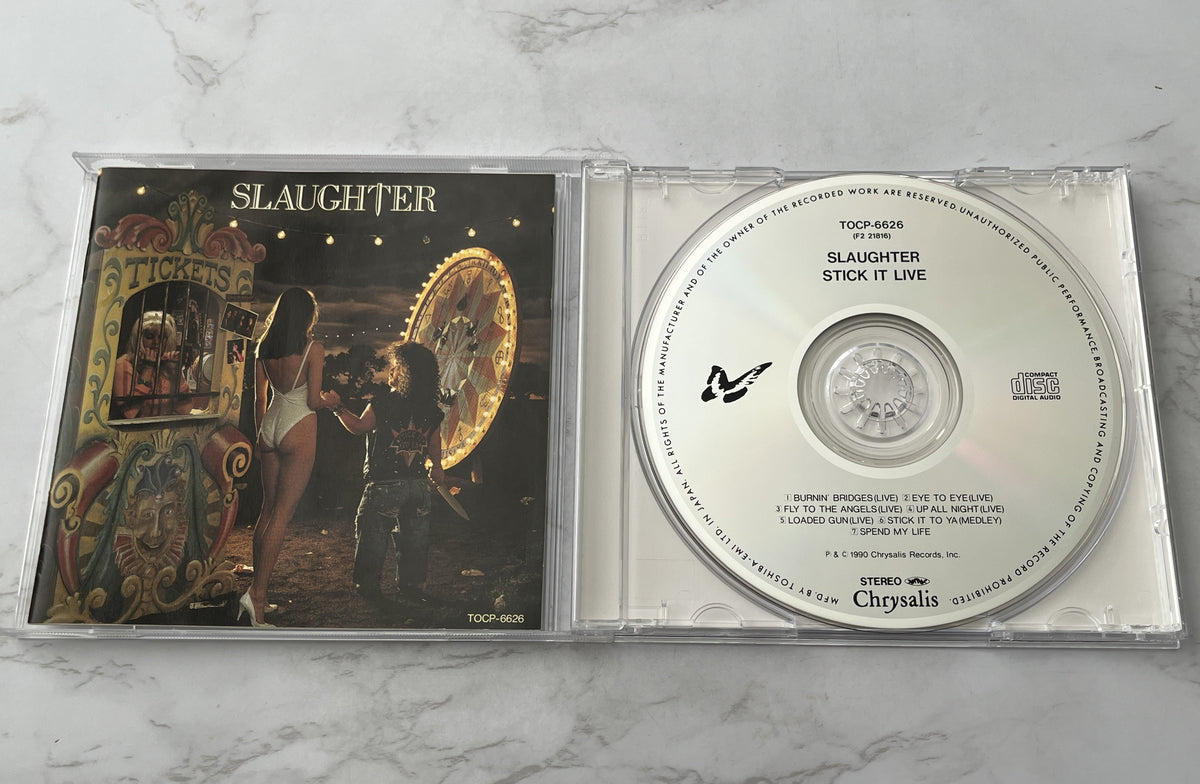 Slaughter – Stick It Live (1990) [JAPAN TARGET ERA]