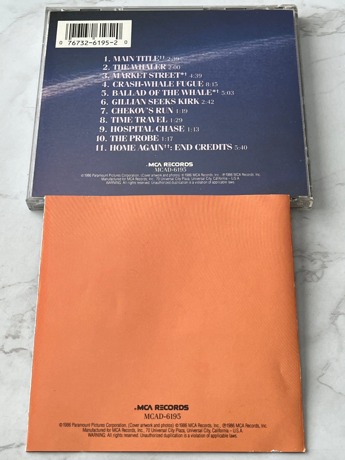 Leonard Rosenman – Star Trek IV: The Voyage Home (Original Motion Picture Soundtrack) (1986) [JAPAN TARGET ERA]
