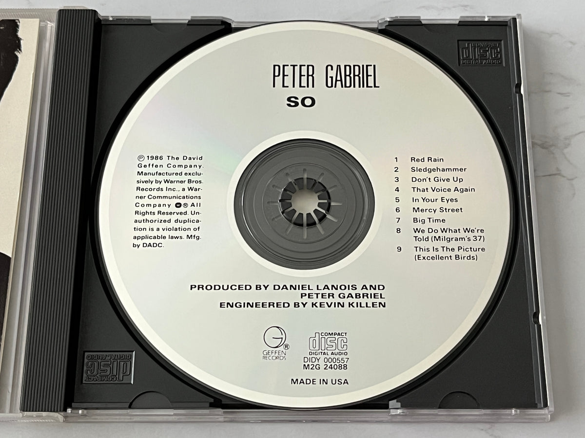 Peter Gabriel – So (1986) [DADC PRESS]