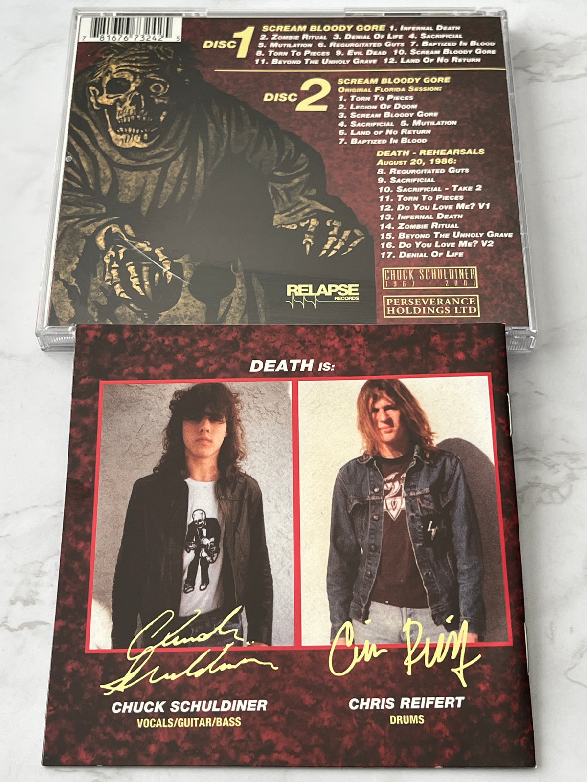 Death – Scream Bloody Gore (2-CD Set) (2016)