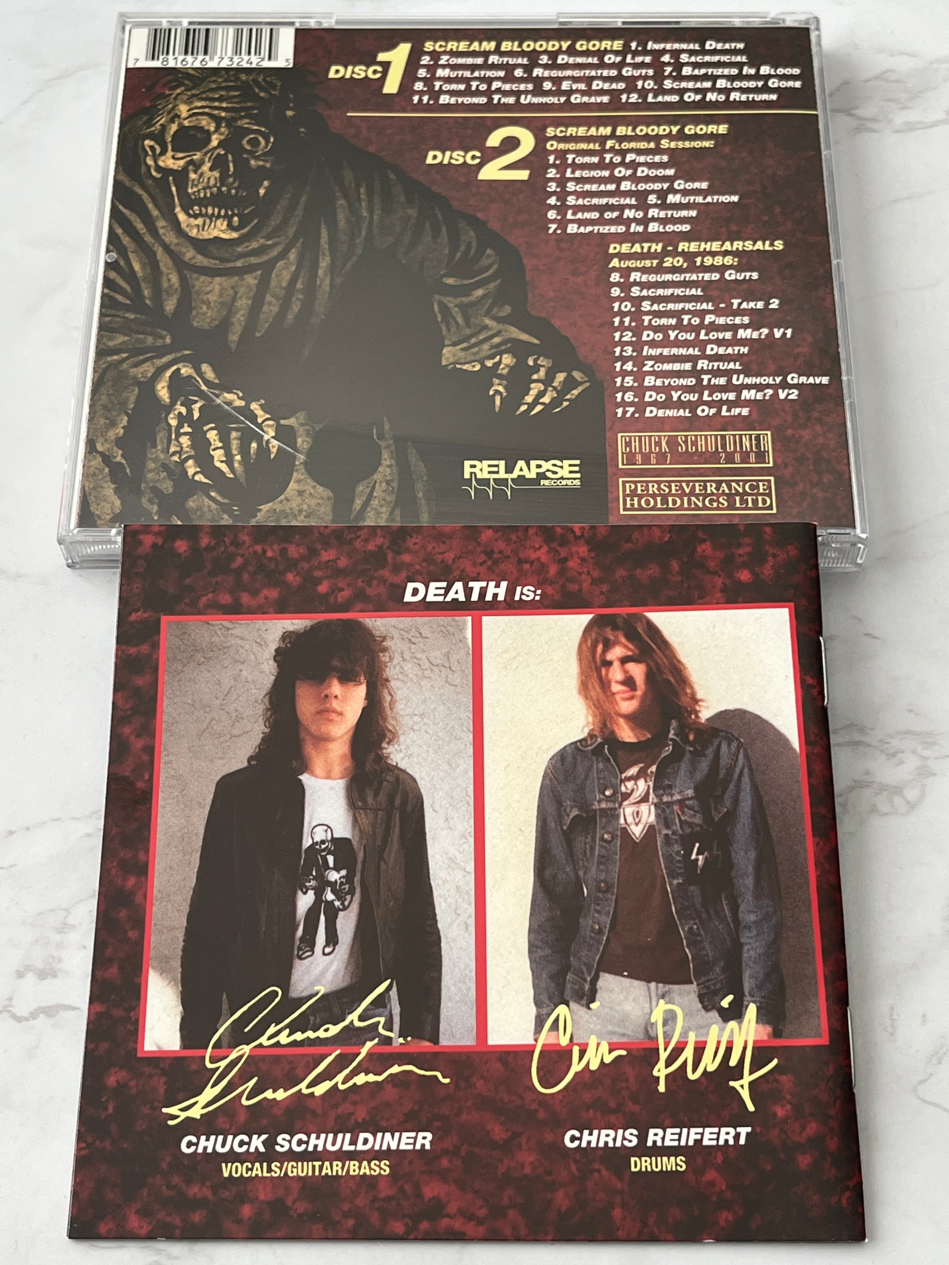 Death – Scream Bloody Gore (2-CD Set) (2016)