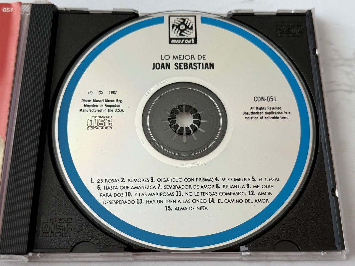 Joan Sebastian – Lo Mejor De Joan Sebastian (1987)