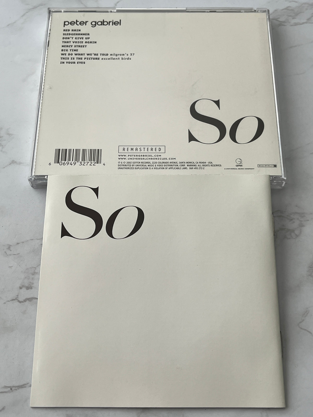Peter Gabriel – So (1986)