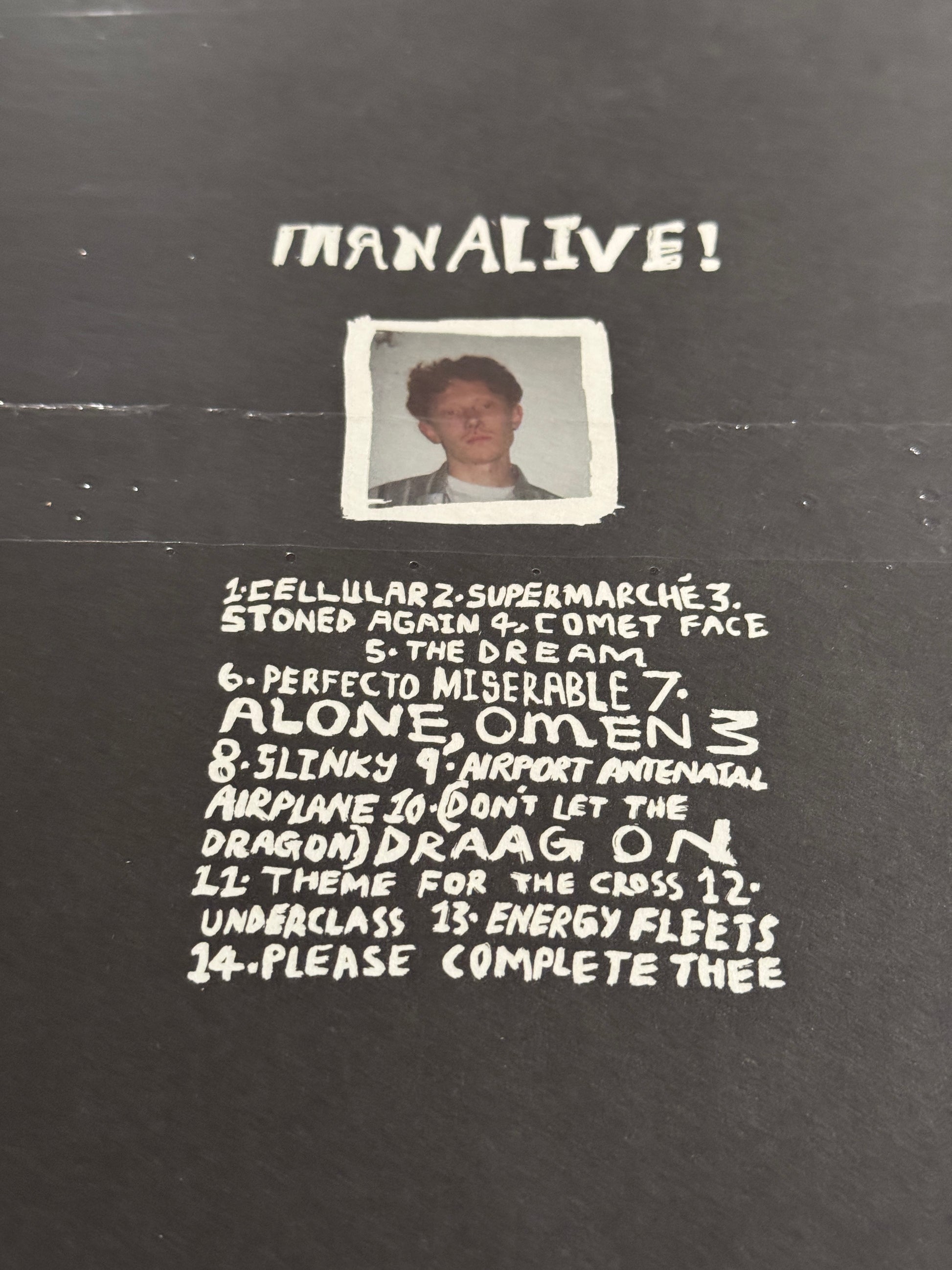 King Krule – Man Alive! LP White Vinyl Flexi 2020 SEALED Matador TRUE133LP