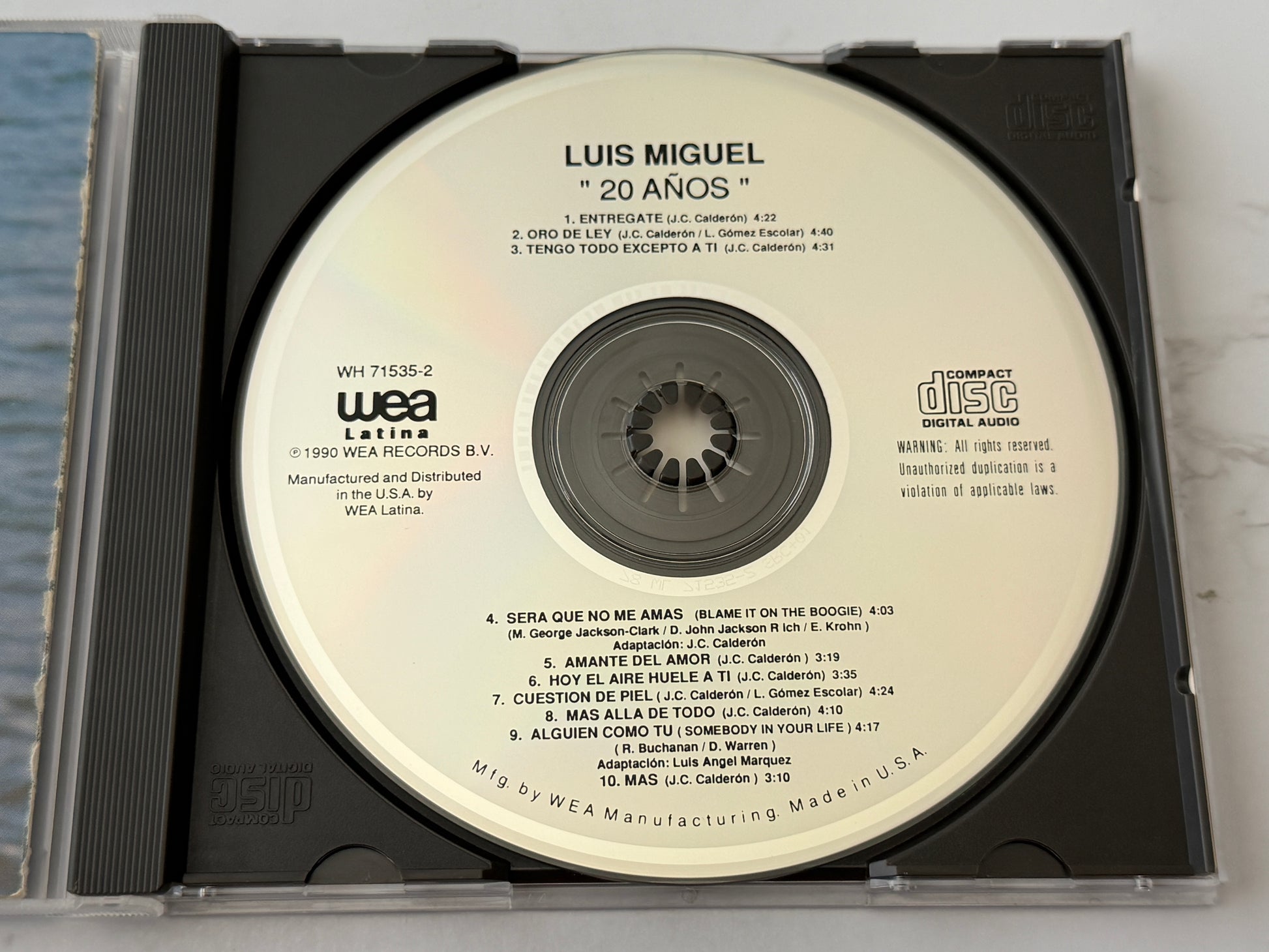Luis Miguel – 20 Años (1990)