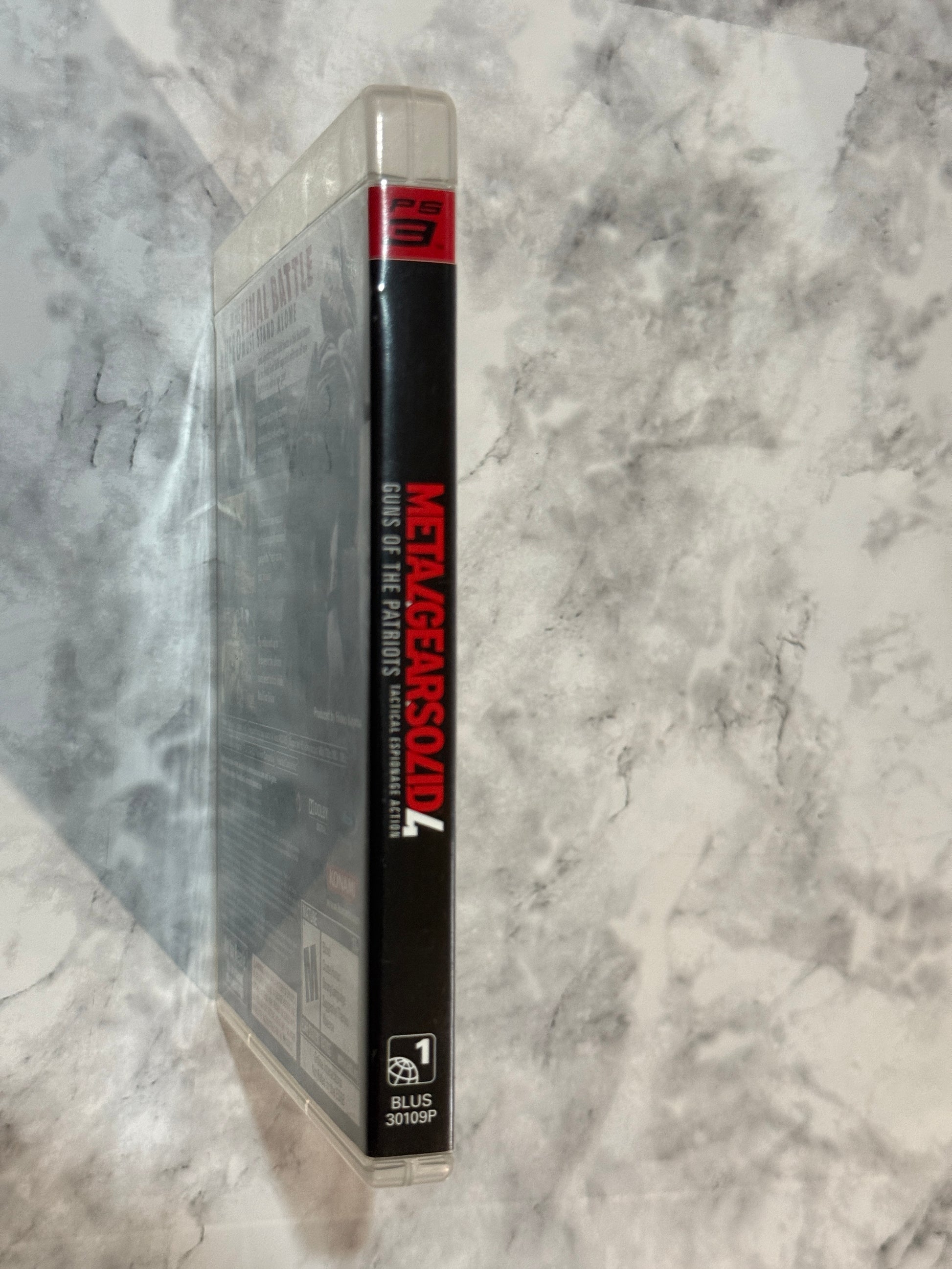 Metal Gear Solid 4 Guns Of The Patriots PS3 CIB Complete w/Manual Kojima